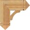 Ekena Millwork Legacy Arts & Crafts Rough Sawn Bracket, Western Red Cedar, 6"W x 18"D x 18"H BKT06X18X18LEC03RWR - alternate 4